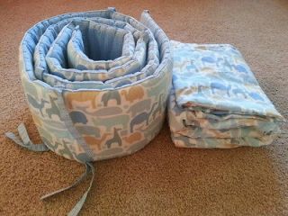 Dwell Studio for Target Mod ZOO Crib Set Bedding Baby Nursery Linen 
