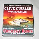 Crescent Dawn by Dirk Cussler and Clive Cussler (2010, Other) 12 CDs 