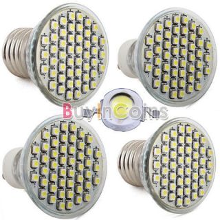 GU10 E27 3W 48 3528 SMD LED Spotlight Lamp Bulb White 110V 220V