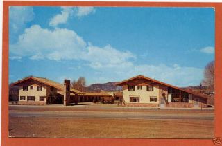 Colt Motor Hotel Motel Raton NM New Mexico postcard