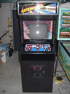 1979 ATARI ASTEROIDS COIN OP ARCADE VIDEO GAME MACHINE ALL ORIGINAL 