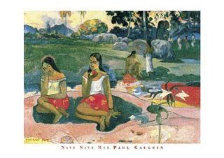 New Nave Nave Moe (Sacred Spring) Eugène Henri Paul Gauguin Print