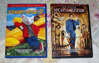 Stuart Little 2 & Night at the Museum DVD 