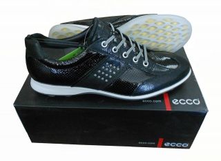 ECCO Ladies Life Fashion Golf Shoes   Black/Black   10/10.5 EU 41