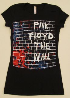 PINK FLOYD THE WALL T shirt Psychedelic Rock Womens Juniors Jrs.S,M,L 