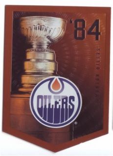 1984 NEW EDMONTON OILERS STANLEY CUP PANINI 2012 MOLSON CANADIAN COORS 