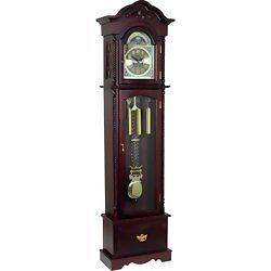 Edward Meyer Grandfather Clock with Beveled Glass