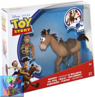 Toy Story Sheriff Woody & Bullseye the Horse Action Figure Dolls