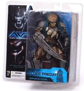 AVP Alien vs Predator ELDER PREDATOR Action Figure Movie Maniacs 