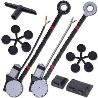 Window Roll Up Conversion Power Electric Universal Kit w/ 3 
