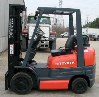 Toyota Model 42 6FGCU25 (1998) 5000lbs Capacity LPG Cushion Forklift