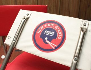 New York Giants Stadium Seat Cushions With Back Rest Set Of Two 2