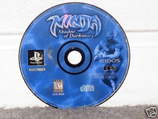 NINJA SHADOW OF DARKNESS DISC ONLY   Playstation game