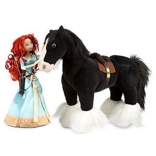 Disney Brave MERIDA & Angus Horse Sound & Doll MAGIC Plush