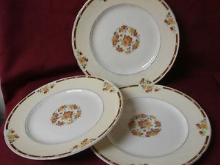 Vintage W H Grindley China Dinnerware England Ellesmere Ivory Set 3 