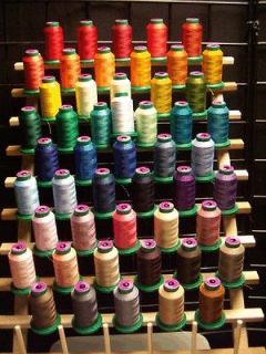 NEW 50 Cones Isacord Polyester Embroidery Thread Kit #4