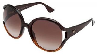Emporio Armani 9706 510 Black And Dark Havana Plastic Sunglasses E1