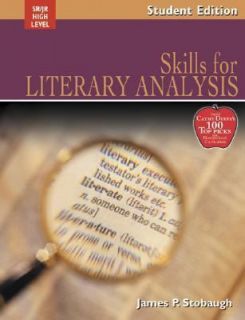 Skills for Literary Analysis Student Encouraging Thoughtful Christians 