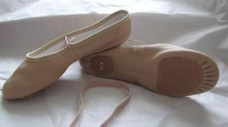 Adult Capezio Split Sole Leather Ballet Slippers, Shoes
