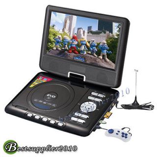 Portable Color 16:9 TFT LCD DVD Player TV Receiver