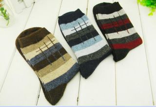   Pairs Rabbit Wool Mens Dress Socks Comfortabe Soft Good for Winter