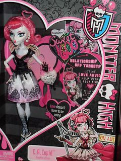 Monster High Doll Cupid Doll Sweet 1600 NIP CA Cupid Stand Doll 