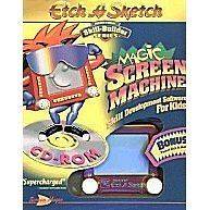 Etch a Sketch Magic Screen Machine CD PC
