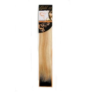 GOLD 22 EUROPEAN STRAIGHT WEAVE 100% HUMAN HAIR EXTENSIONS **NEW**