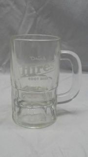 Vintage Hires Root Beer Glass Mug Drink Hires Root Beer 5 1/2 x 3 1 