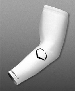 EvoShield Arm Sleeve Compression Fit White, Circulation Size L 