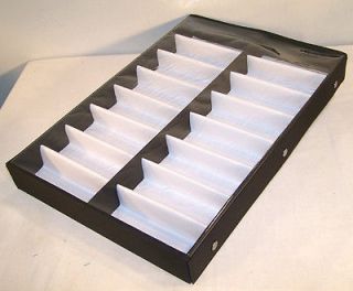   CLEAR COVER 16 PAIR DISPLAY TRAY eyeglass counter table holder