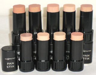 Max Factor Pan Stik, Stick. Choose the shade that suits your skin tone 