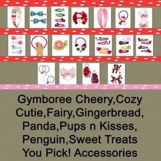 Gymboree Accessories Cheery,Cozy Cutie,Sweet Treats,Panda,Pengun,Fairy 