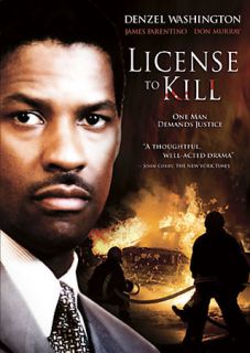 LICENSE TO KILL DVD DENZEL WASHINGTON JAMES FARENTINO DON MURRAY