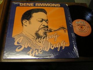 Gene Ammons 70s JAZZ LP Swinging the Jugg ORIGINAL 1976 USA ISSUE