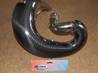   CARBON Exhaust Guard fits FMF FATTY KTM 250 300 SX XC EXC 2004 2012