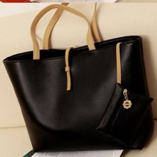   Women Belt Buckle PU Leather Handbag Shopper shoulder bag Tote FB0043