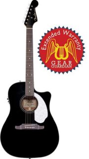 Fender Sonoran SCE Dreadnought Cutaway Acoustic Elect​ric Guitar w 