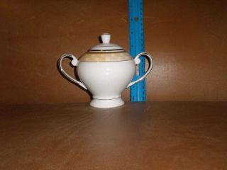 Casati Porcelain Bavaria German Lidded Sugar Bowl 5 Tall FREE US 