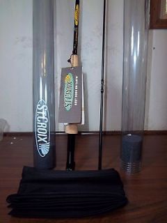 ST. CROIX FLY ROD WITH CLOTH BAG AND PLASTIC CASE BEAUTIFUL ACTION