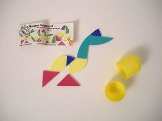 Kinder Ferrero Bird Puzzle Surprise Egg Complete 1980s Germany