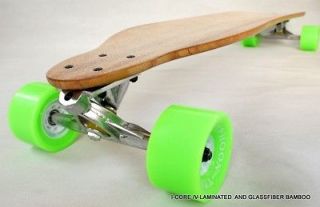   top mount skateboard longboard Icore bamboo Fiberglass epoxy composite