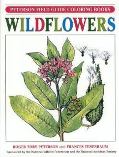 Field Guide to Wildflowers Coloring Book by Frances Tenenbaum and 
