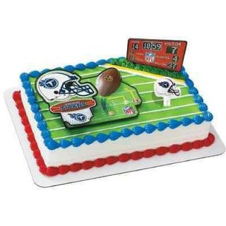 NFL TENNEESSEE TITANS FOOTBALL BIRTHDAY PARTY CAKE KIT DECORATION