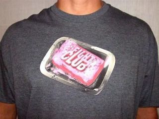 Fight Club T Shirt Tyler Durden Paper Street Soap Company Gray XXL
