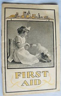 1920 Lydia Pinkham First Aid Advertising Booklet Vegetable Compound 