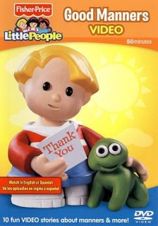 Fisher Price Little People Good Manners DVD, 2008