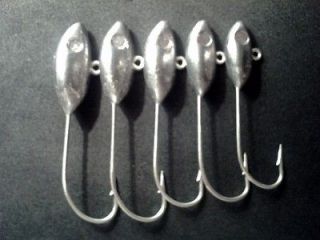 SEA. COURSE FISHING JIG HEADS HOOK LURE FISHYTALES X 5