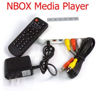 USB NBOX HDD TV RM RMVB  Divx SD Card Media Player