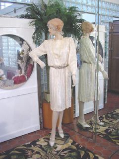 1920s DRESS 1930s FLAPPER Modern Millie ART DECO GREAT GATSBY SILK 